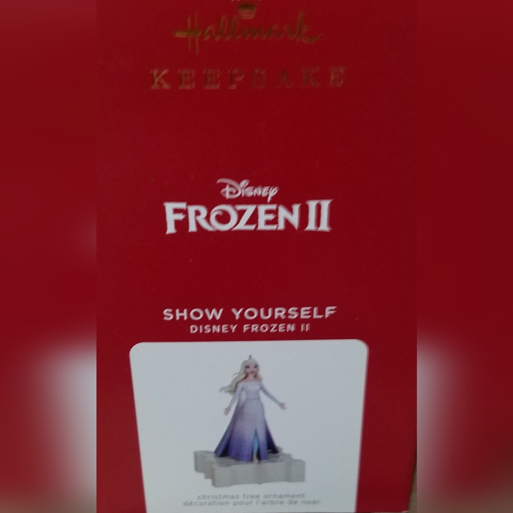 Hallmark Frozen II Elsa Christmas Ornament 2021 SOLD OUT